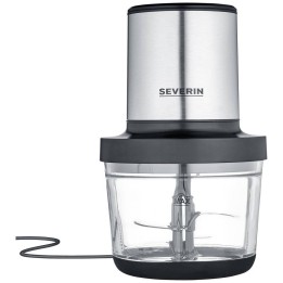 Severin KM 3867 electric food chopper 1 L 400 W Black, Silver,