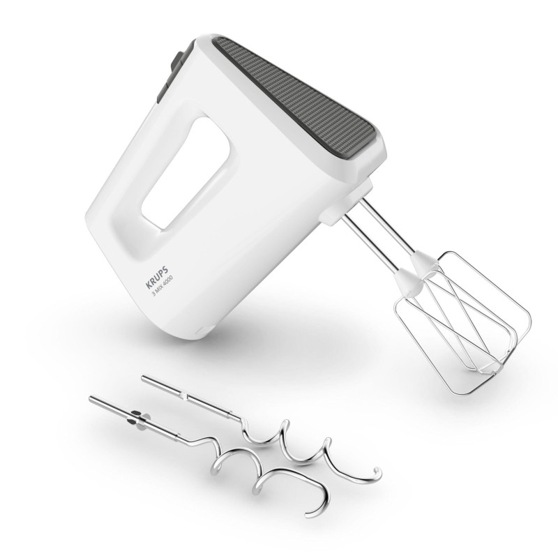 Krups GN4001 Batteur à main 450 W Blanc - Krups GN4001, Batteur à main, Blanc,