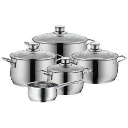 WMF Diadem Plus 0733556040 kasserollesett 9 stk. - WMF Diadem Plus