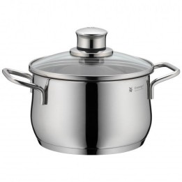 WMF 0734176040 pan set - WMF 0734176040, Stainless steel, Glass,