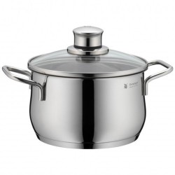 WMF 0734176040 Topfset - WMF 0734176040, Edelstahl, Glas,