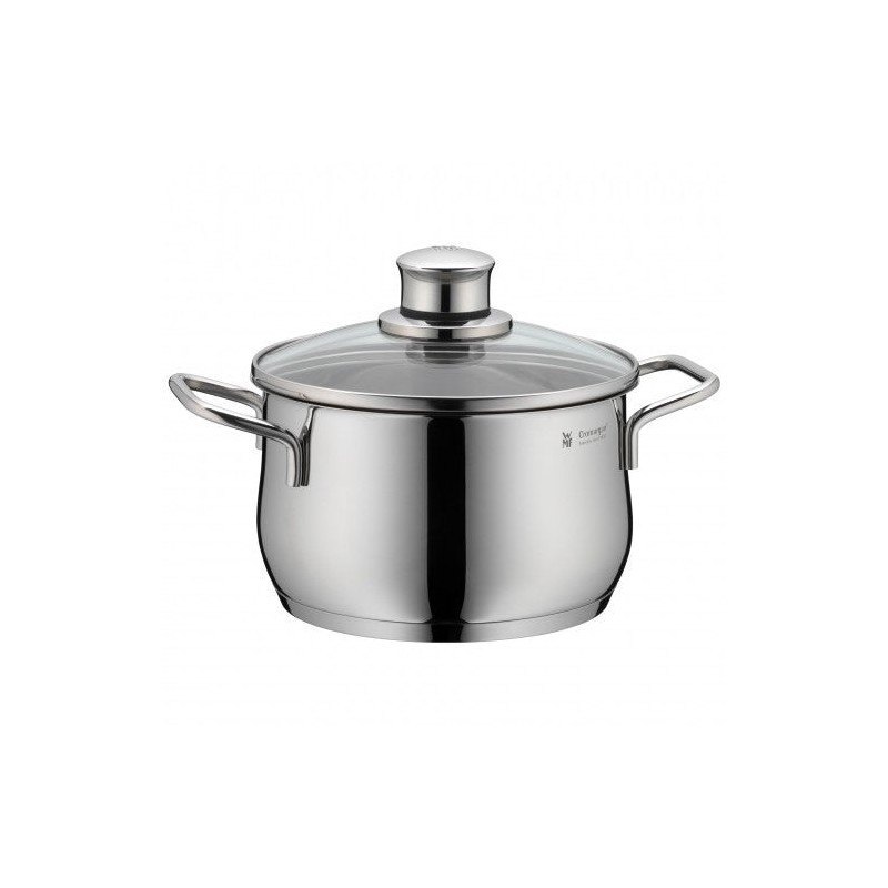 WMF 0734176040 Topfset - WMF 0734176040, Edelstahl, Glas,