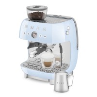 Smeg 50's Style EGF03PBUK Kaffekvern Pastellblå | Retro Burr-kvern