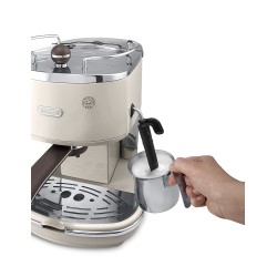 DeLonghi ECOV 311.BG Icona Vintage espresso coffee machine Creme