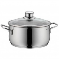 WMF 07.3021.6040 olla para sopa 3 L Acero inoxidable Vidrio, Acero inoxidable -