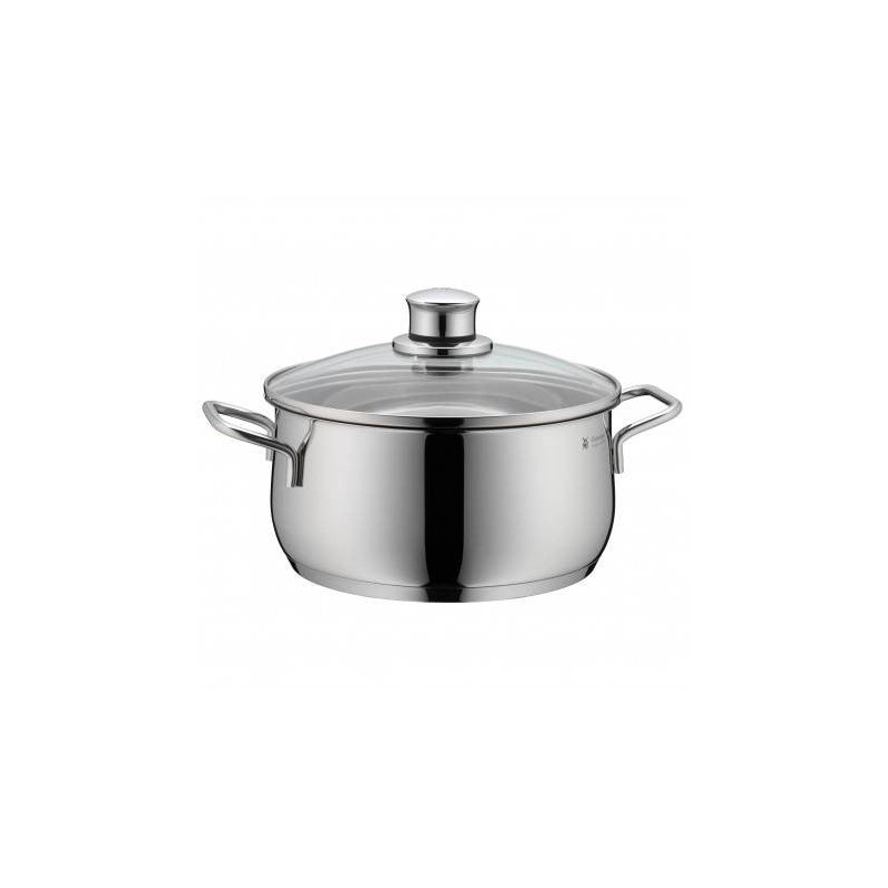 WMF 07.3021.6040 suppegryte 3 L Rustfritt stål Glass, Rustfritt stål -