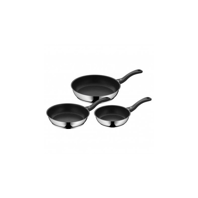 Ensemble de poêles WMF Devil 3 pièce(s) - WMF Devil, Acier inoxydable, Inox
