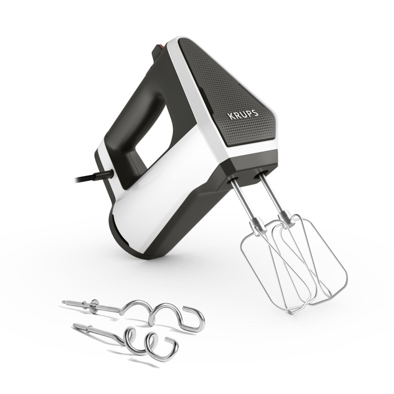 Krups 3MIX 6000 Handmixer 600 W Grijs, Wit - Krups 3MIX 6000, Hand