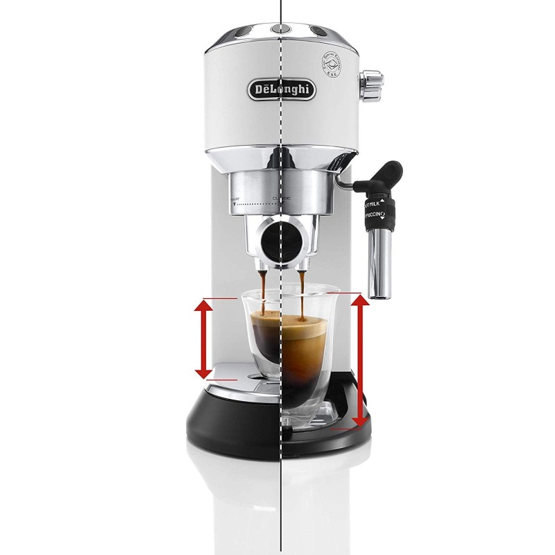 DeLonghi EC 685.W Dedica Style Siebträger espressomaskine
