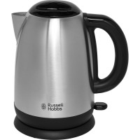 Russell Hobbs Adventure Wasserkocher 1.7 L 2400 W Schwarz, Silber -
