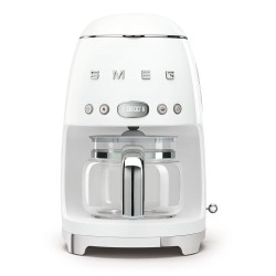 Smeg 50's Style Dryppfilterkaffemaskin DCF02WHEU Hvit - Smeg 50'