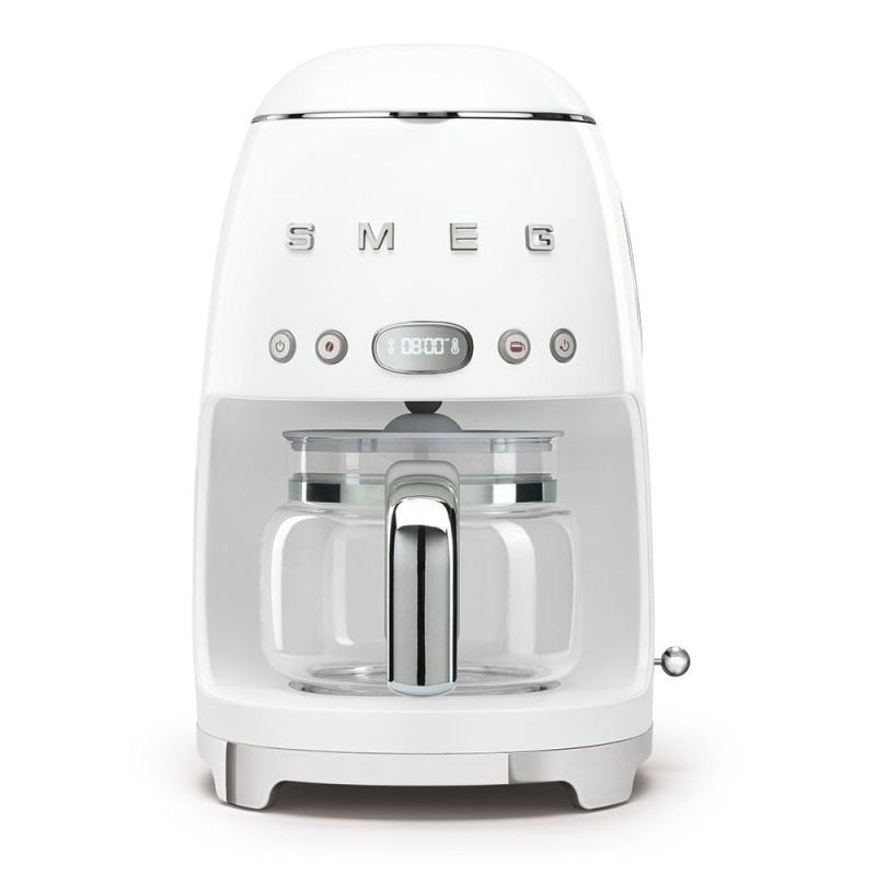 Smeg 50's Style Dryppfilterkaffemaskin DCF02WHEU Hvit - Smeg 50'