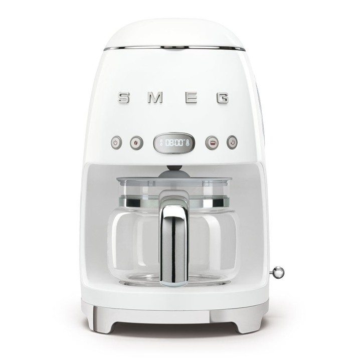 Smeg 50's Style Drip Filter Coffee Machine DCF02WHEU White - Smeg 50'