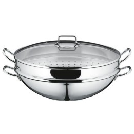 WMF 0792566040 pan set - WMF 0792566040, Wok/Stir-Fry pan, Stainless