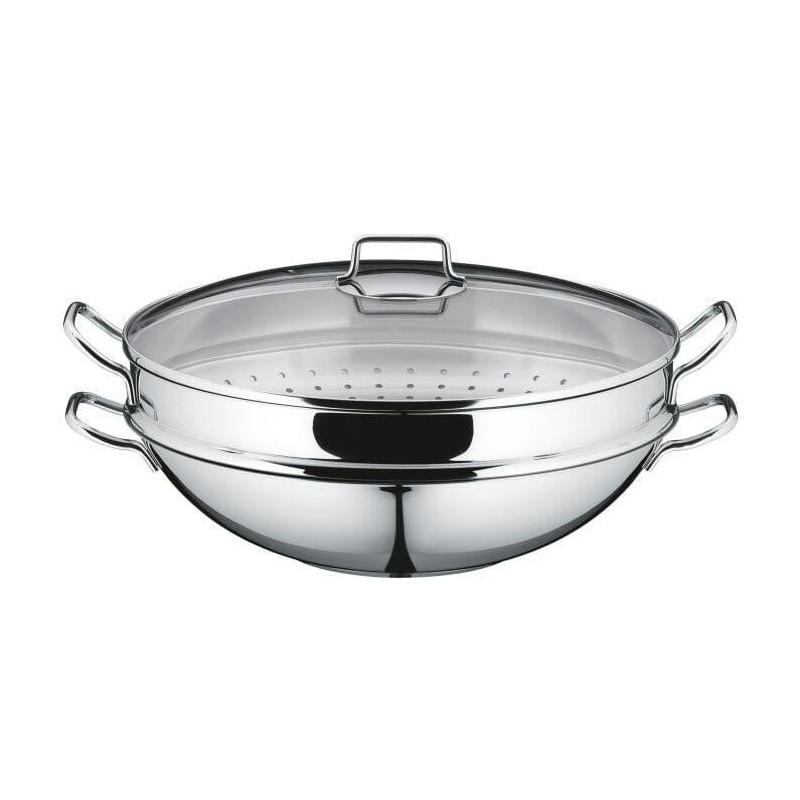 WMF 0792566040 pan set - WMF 0792566040, Wok/Stir-Fry pan, Stainless