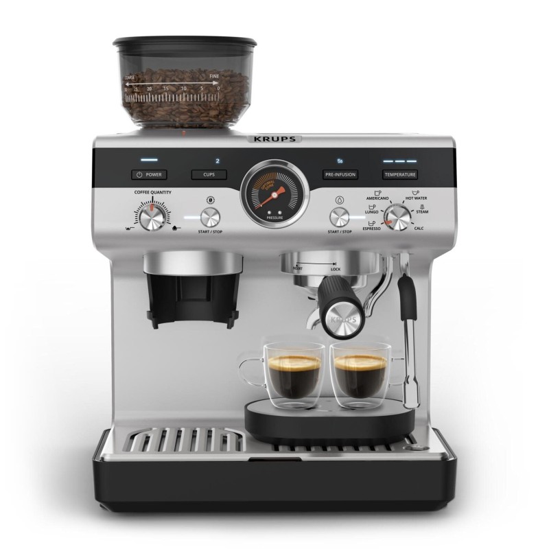 Krups Precision XP801T10 coffee maker Semi-auto Espresso machine 3 L -