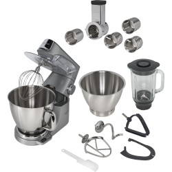Kenwood KVC85.314.SI procesador de alimentos 1200 W 5 L Plata Báscula integrada