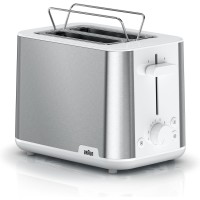 Braun HT 1510 8 2 Scheibe(n) 900 W Edelstahl, Weiß - Braun HT