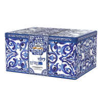 Bialetti X Dolce&Gabbana Blue Mediterranean Presentförpackning (3 kopp Moka och rör om set)