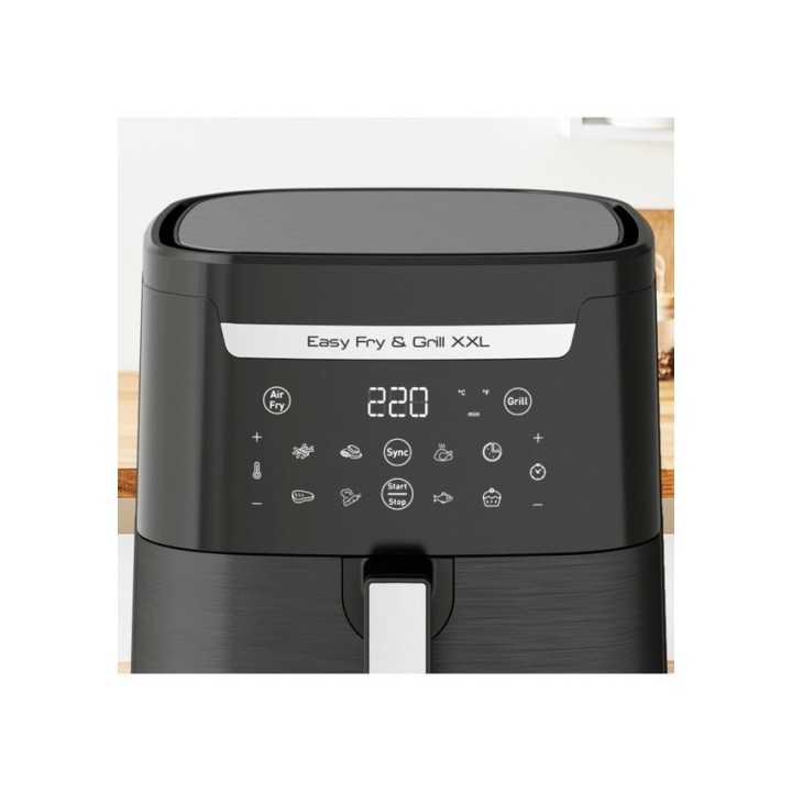 Tefal Easy Fry Grill XXL Black EY8018 6.5 lt Oil Free Fryer
