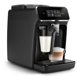 Philips 2300 LatteGo EP2330/10 Bønne-til-kopp-kaffemaskin – svart