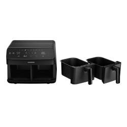 Grundig FR 7284 Airfit Twin Doppel-Heißluftfritteuse 8.5 lt Ölfreie Fritteuse