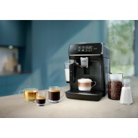 Philips 2300 LatteGo EP2330/10 Bønne-til-kopp-kaffemaskin – svart