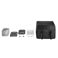 Grundig FR 7284 Airfit Twin Double Airfryer 8.5 lt oljefri fritös