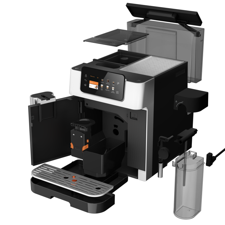 Beko CEG7348X CaffeExperto — 18 Drinks, Wi-Fi, TFT Screen | Bean to Cup | Tiny Lux