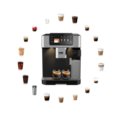 Beko CEG7348X CaffeExperto — 18 Drinks, Wi-Fi, TFT Screen | Bean to Cup | Tiny Lux