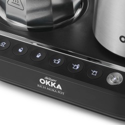 Arzum Okka Rich Moka Pot Macchinetta per Caffè Turco e Moka, Vellutatore, Schiumatore di Latte