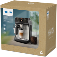 Philips 4300 LatteGo EP4446/70 Kaffeevollautomat – Schwarz