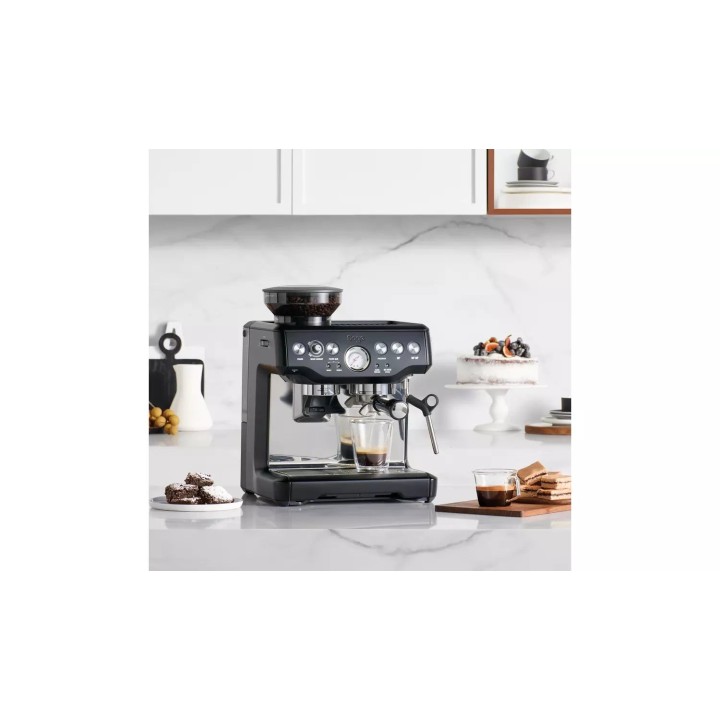Sage Barista Express Impress Black Truffle | Automatic Espresso Machine