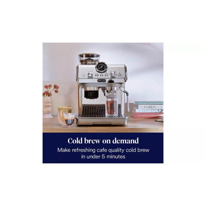 De'Longhi La Specialista Opera EC9555.M Silver | Premium Espresso Machine