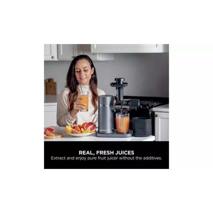 Ninja Cold Press Juicer with Anti-Clog Filter JC151UK | Slow Juicer