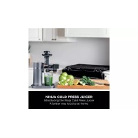 Ninja Cold Press Juicer with Anti-Clog Filter JC151UK | Slow Juicer