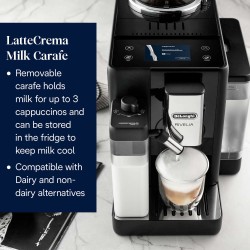 DeLonghi Rivelia EXAM440.55.B Nero | Macchina da caffè con macinacaffè