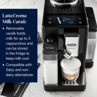 DeLonghi Rivelia EXAM440.55.B Svart | Espressomaskin med bönor till kopp