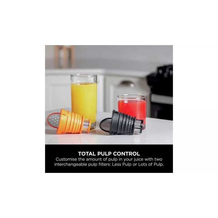 Ninja Cold Press Juicer with Anti-Clog Filter JC151UK | Slow Juicer