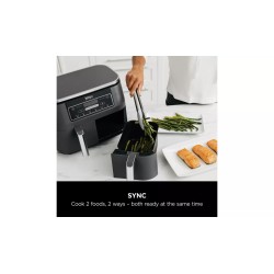 Ninja Foodi Dual Zone Air Fryer AF300UK | 7.6L Kapacitet