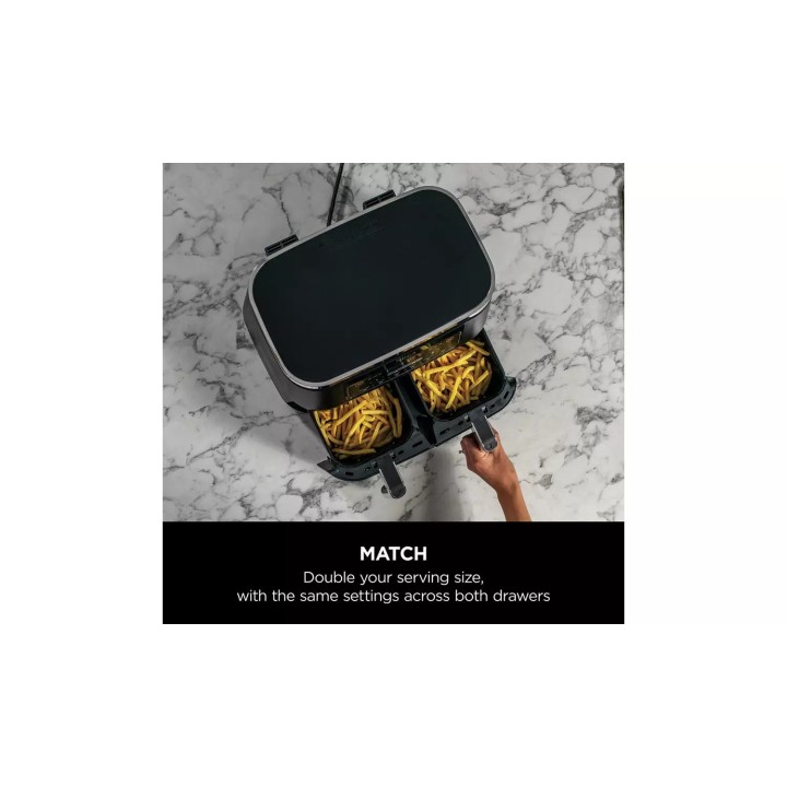 Ninja Foodi Dual Zone Air Fryer AF300UK | 7.6L Capacity