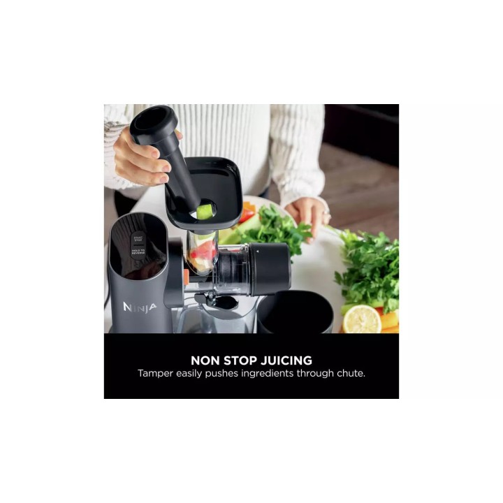 Ninja Cold Press Juicer with Anti-Clog Filter JC151UK | Slow Juicer
