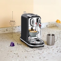Sage Nespresso Creatista Plus Truffe Noire | Mousseur à lait automatique