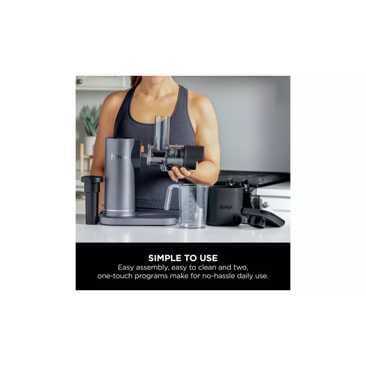 Ninja Cold Press Juicer with Anti-Clog Filter JC151UK | Slow Juicer