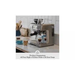 Sage The Barista Touch Acciaio Inossidabile | Macchina Espresso Touchscreen