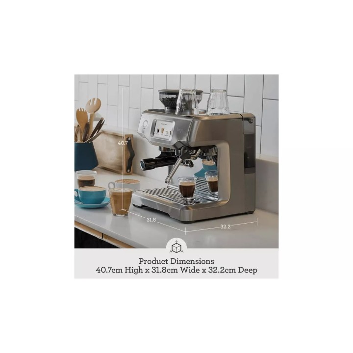 Sage The Barista Touch Stainless Steel | Touchscreen Espresso Machine