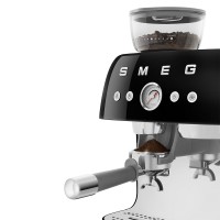 Smeg 50's Stil EGF03BLUK Kaffeemühle Schwarz | Retro-Kegelmühle