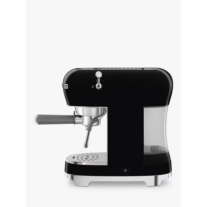 Smeg ECF02 Espresso Coffee Machine with Steam Wand | Retro Espresso Maker