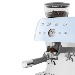 Smeg 50's Style EGF03PBUK Coffee Grinder Pastel Blue | Retro Burr Grinder