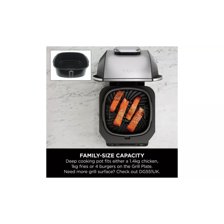 Ninja 5-in-1 Grill &amp; Air Fryer EG351UK - Ninja Health Grills